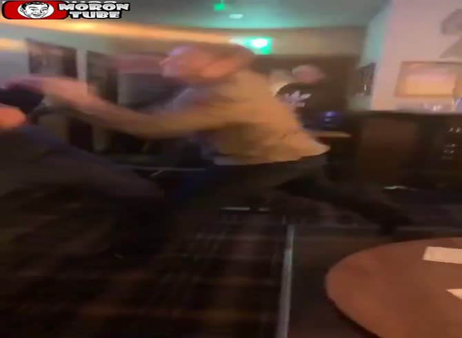 Video :An altercation breaks out in England during the New Year
